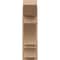 Ekena Millwork 7 1/2-in W x 18-in D x 26-in H Balboa Slat Rough Cedar Woodgrain TimberThane Outlooker, Primed Tan OUTUR075X18X26BOA24RCPR - alternate 6